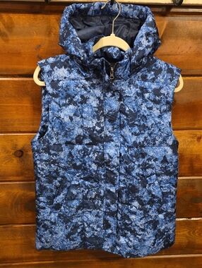 Susan Graver Weekend Navy Label Satin Lining